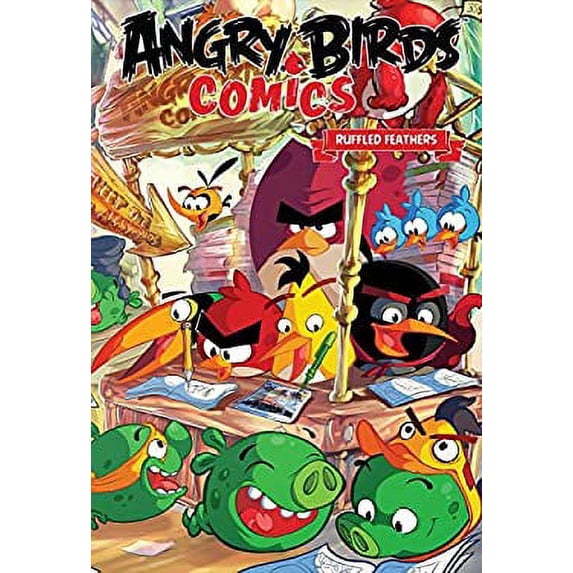 Pre-Owned Angry Birds Comics Volume 5: Ruffled Feathers (Hardcover) 1631407627 9781631407628