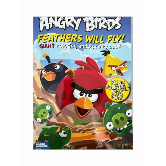 Angry Birds Feathers will Fly Coloring and Activity Book