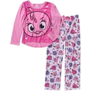 Angry Birds Girls Stella 2 Piece Long Pajama Set
