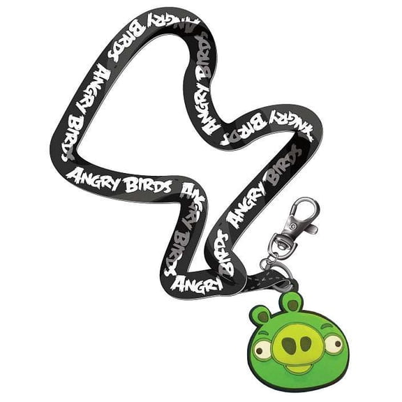 Angry Birds Green Pig Lanyard