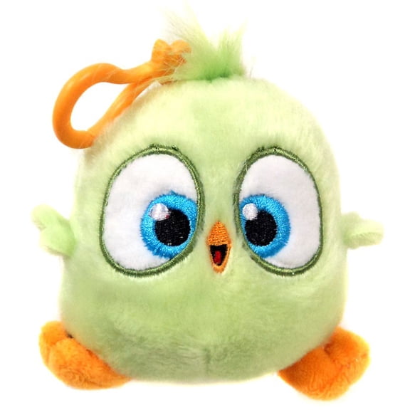 Angry Birds Hatchlings Light Green Plush Clip On