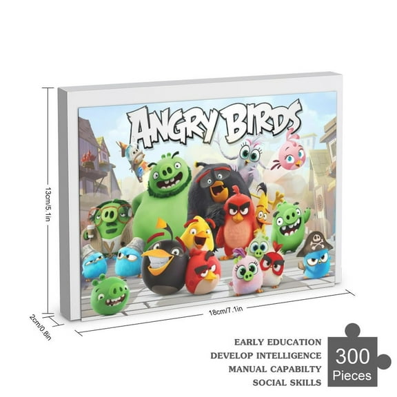 Angry Birds Jigsaw Puzzle 35-1000 Pieces Birthday Gift Home Decoration