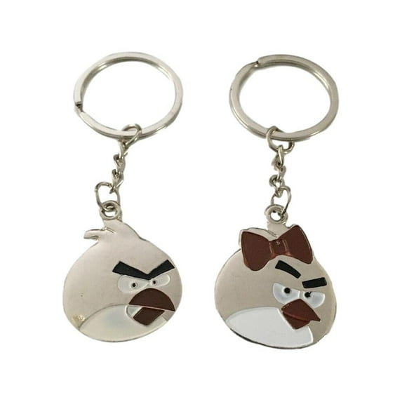 Angry Birds Metal Keychain Set BFF 2 Keyring Set