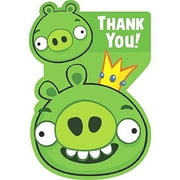 Angry Birds Movie Game Rovio Kids Birthday Party Thank You Notes Cards