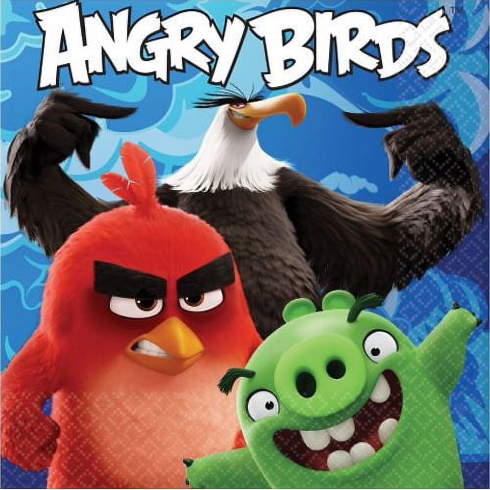 Angry Birds Movie Lunch Napkins (16ct) - Walmart.com