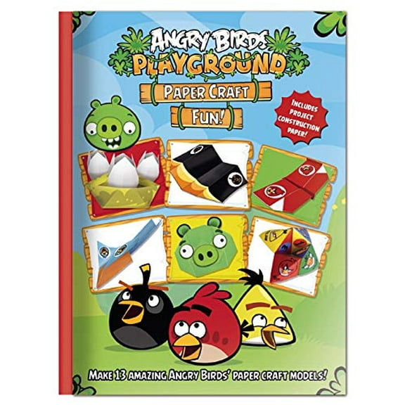 Pre-Owned Angry Birds Paper Craft Fun! Hardcover