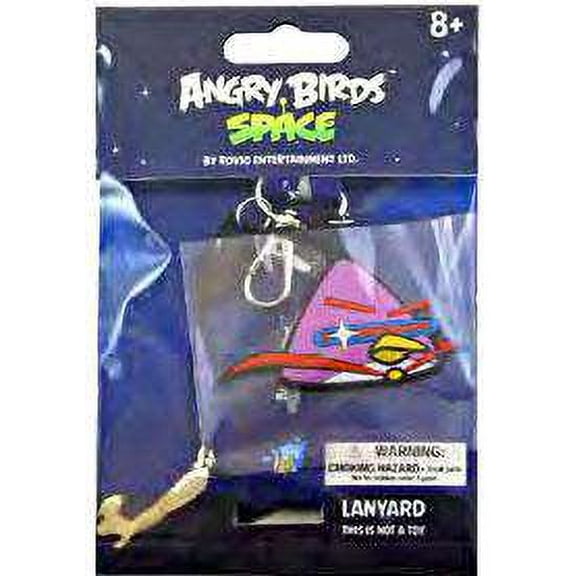 Angry Birds Space Lazer Bird Lanyard Keychain