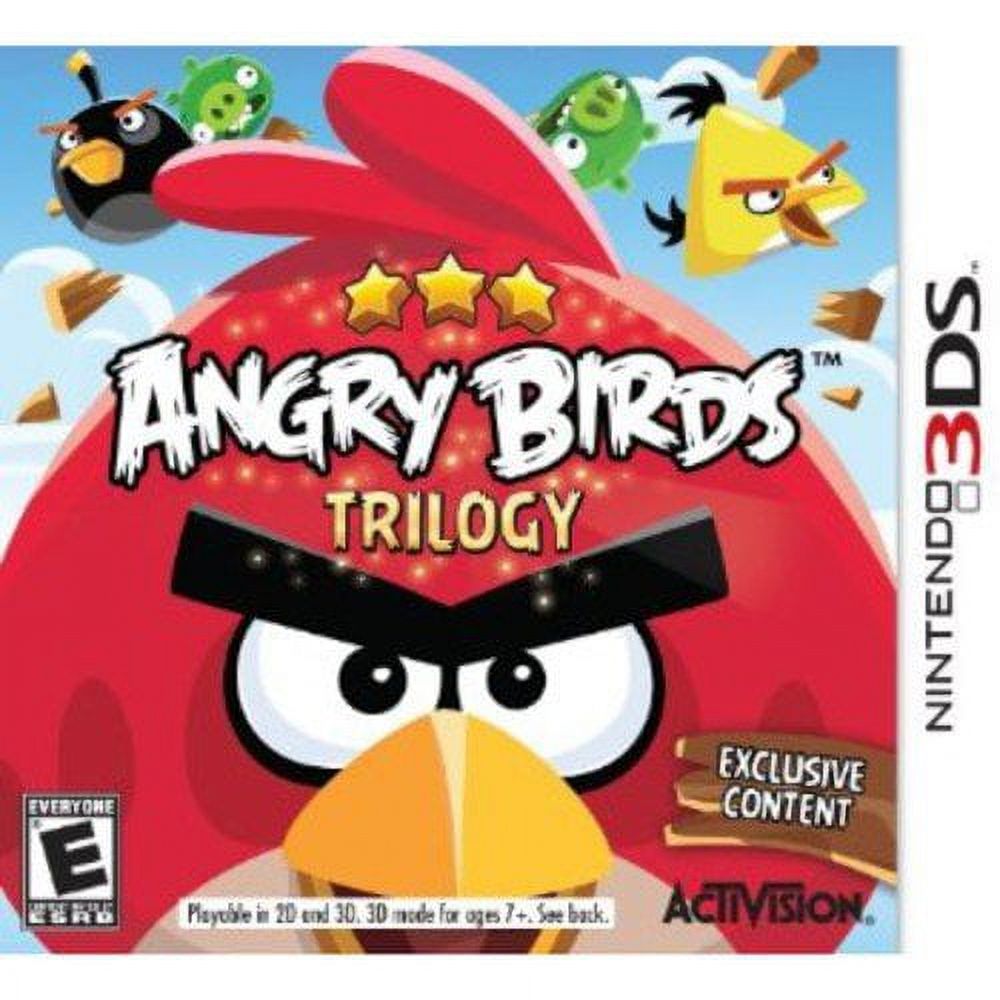 Angry Birds Trilogy, Activision, Nintendo 3DS, [Physical], 047875767294 - image 1 of 8