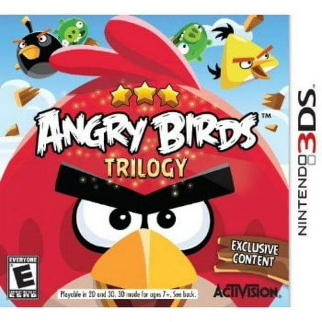 Angry Birds Trilogy, Activision, Nintendo 3DS, [Physical], 047875767294