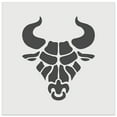 thumbnail image 1 of Angry Bull Cow Head with Horns DIY Cookie Wall Craft Stencil - 4.5 Inch, 1 of 5