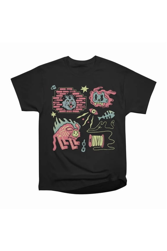 Angry Cat T-Shirt Tee Gift For Him Merch For Her Apparel For Friend