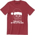 thumbnail image 1 of Angry Cat Your Gift IS In The Litter Box - Christmas Men's T-Shirt, 1 of 4