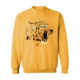 thumbnail image 1 of Angry Cheetah Design Sweatshirt Men -Image by Shutterstock, Male x-Large, 1 of 4