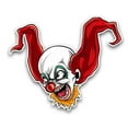 thumbnail image 1 of Angry Clown Horror Face Joker - 8" Vinyl Sticker - For Car Laptop I-Pad - Waterproof Decal, 1 of 1