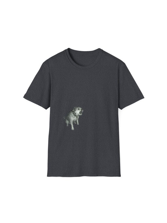 Angry Dog Barking Aggressive Pet Graphic T-Shirt