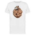 thumbnail image 1 of Angry Dog Big Biceps T-Shirt Men -Image by Shutterstock, Male XX-Large, 1 of 2