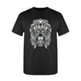 thumbnail image 1 of Angry Evil Lion Design T-Shirt Men -Image by Shutterstock, Male Large, 1 of 2
