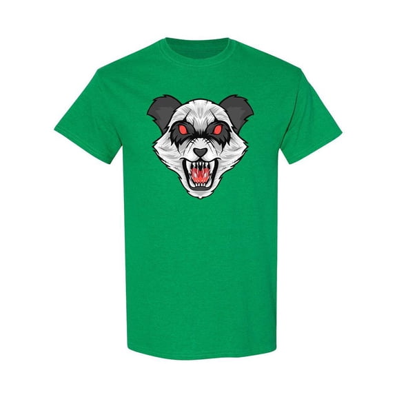 Angry Evil Panda T-Shirt Men -Image by Shutterstock, Male 3X-Large