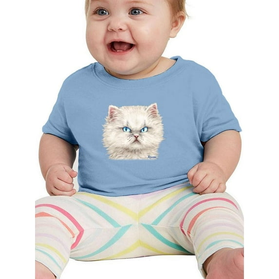 Angry Kitten T-Shirt Infant -Kayomi Harai Designs, 12 Months