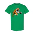 thumbnail image 1 of Angry Leaping Tiger T-Shirt Men -Image by Shutterstock, Male XX-Large, 1 of 2