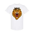 thumbnail image 1 of Angry Lion Graphic T-Shirt Men -Image by Shutterstock, Male XX-Large, 1 of 2