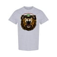 thumbnail image 1 of Angry Lion Sea Captain T-Shirt Men -Image by Shutterstock, Male 3X-Large, 1 of 2