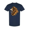 thumbnail image 1 of Angry Lion Side View T-Shirt Men -Image by Shutterstock, Male x-Large, 1 of 2
