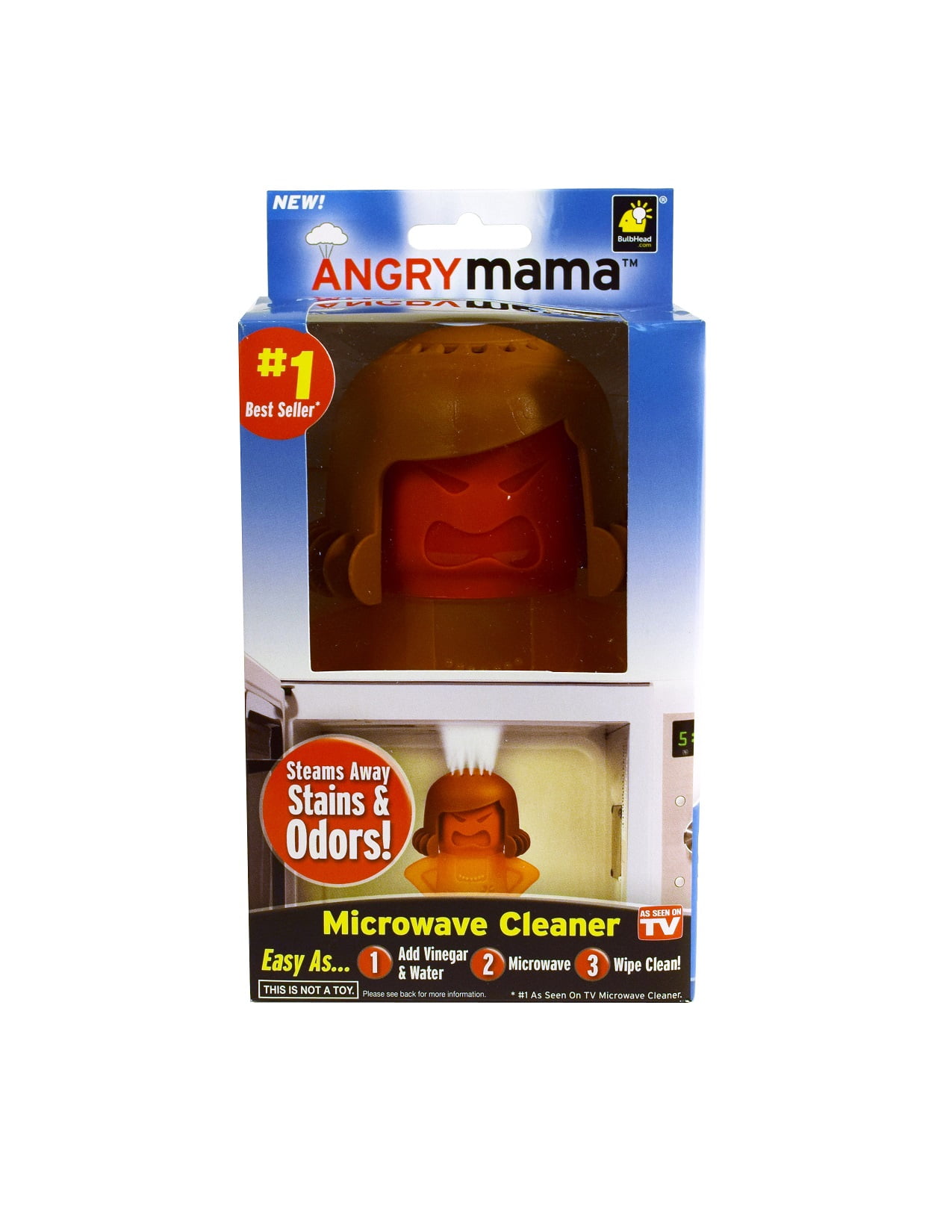 Angry Mama Microwave Cleaner