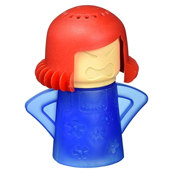 Angry Mama Microwave Oven Steam Cleaner, Spardar Microwave Cleaner Disinfects With Vinegar and Water for Kitchens, The Fun and Easy Way to Steam Clean Crud with Amazing Results