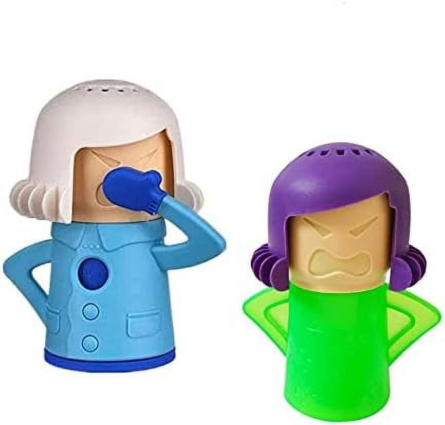 Angry Mama Microwave Steam Cleaner and Cool Mama Fridge Odor Absorber