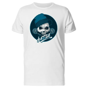 Angry Microphone Battle T-Shirt Men -Image by Shutterstock, Male x-Large