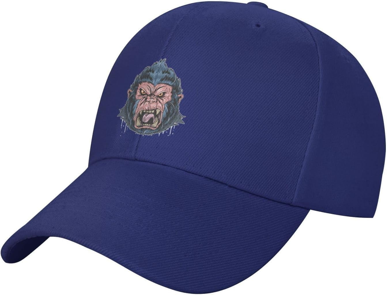 Angry Monkey Heads Baseball Cap Adjustable for Men Women Hat Truck ...