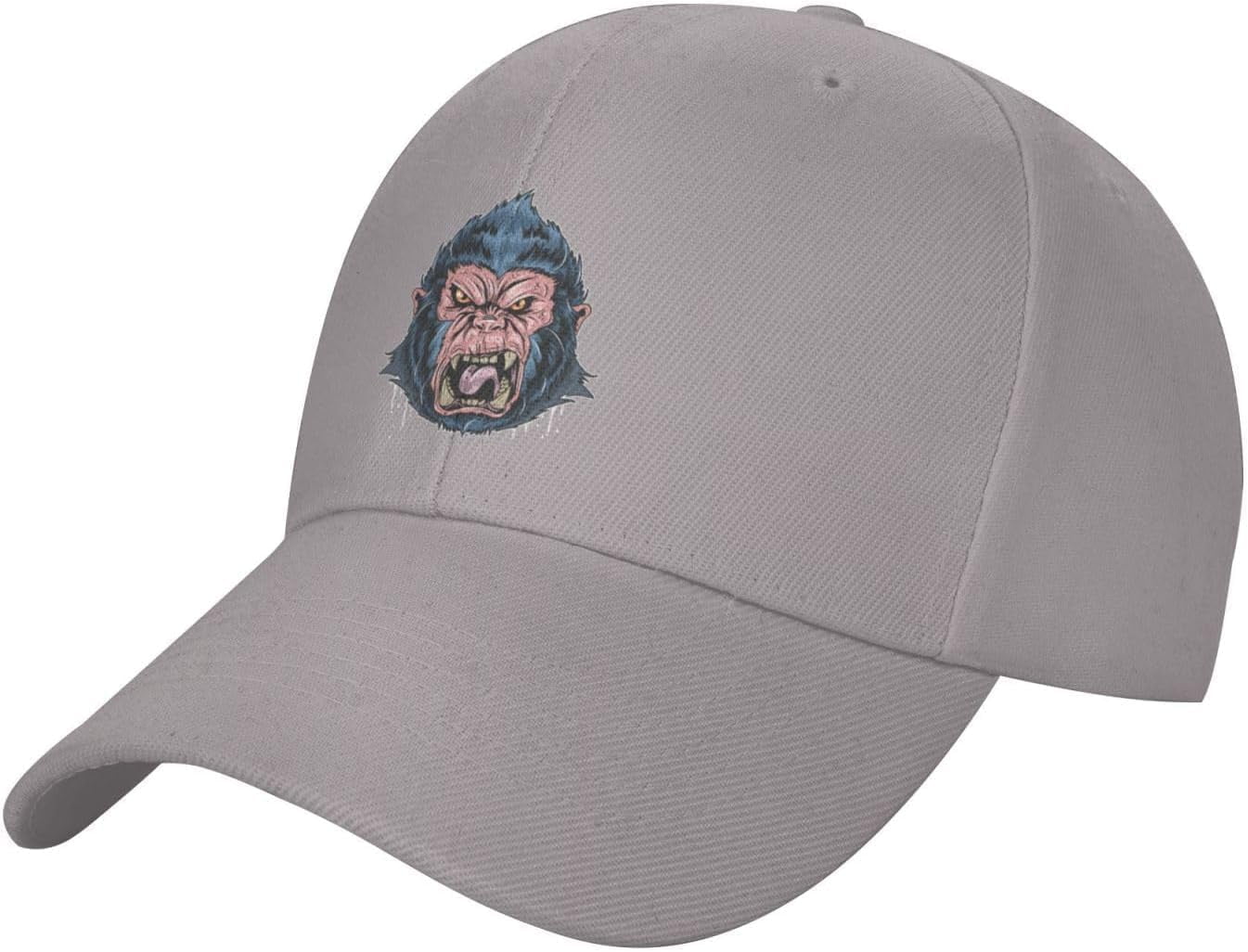 Angry Monkey Heads Baseball Cap Adjustable for Men Women Hat Truck ...