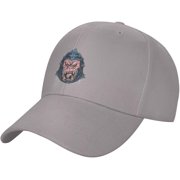 Angry Monkey Heads Baseball Cap Adjustable for Men Women Hat Truck Driver Hats