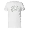 thumbnail image 1 of Angry Octopus Outline Tee Men's -Image by Shutterstock, 1 of 2