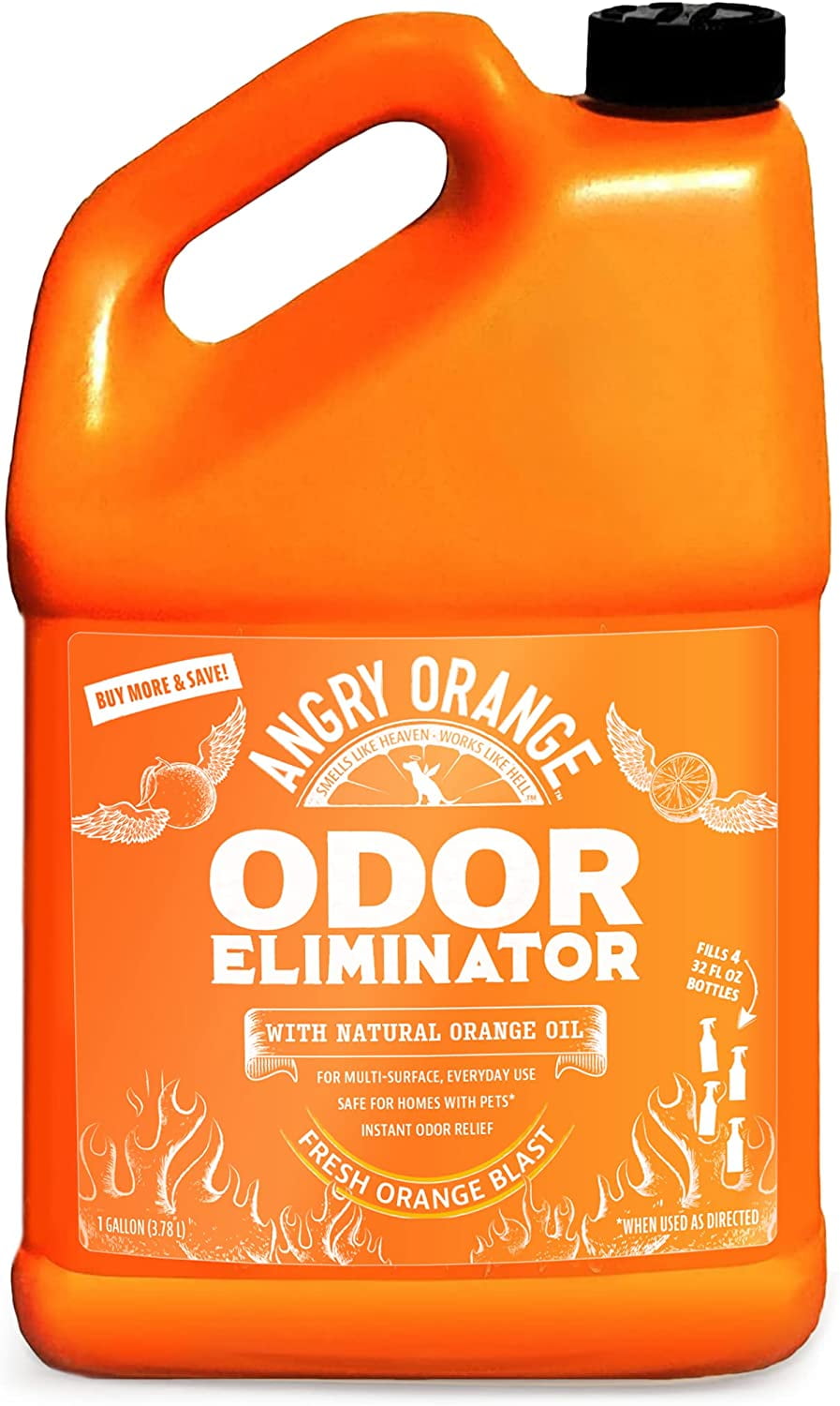 Angry Orange Ready To Use Gallon Pet Odor Eliminator Uganda U