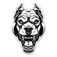 thumbnail image 1 of Angry Pitbull Fierce - 7" Vinyl Sticker - For Car Laptop I-Pad - Waterproof Decal, 1 of 1