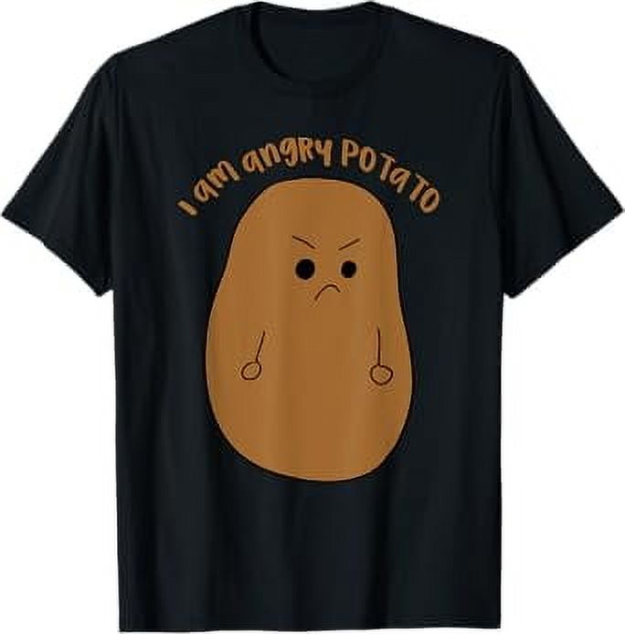 Angry Potato Last Minute Halloween Costume Tiny Mad Potato TShirt