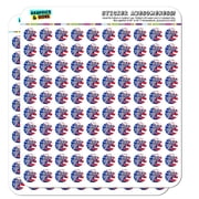 Angry Republican Elephant Politics GOP American Flag Planner Calendar Scrapbooking Crafting Stickers
