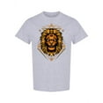 thumbnail image 1 of Angry Sacred Lion Head T-Shirt Men -Image by Shutterstock, Male x-Large, 1 of 2