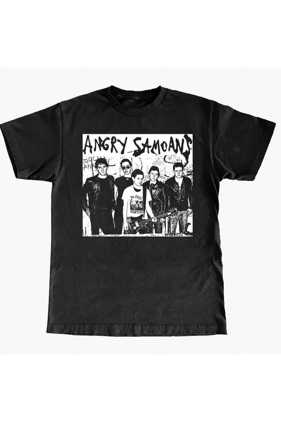 Angry Samoans Band Album Tour Short Sleeve Adult T-Shirt GS211