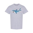 thumbnail image 1 of Angry Smiling Shark T-Shirt Men -Image by Shutterstock, Male Large, 1 of 2