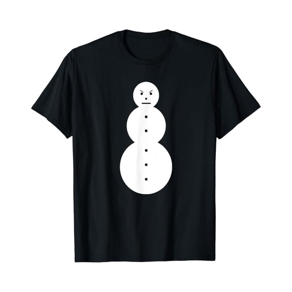Angry Snowman Shirt - The Jeezy Snowman T-Shirt Tshirt All Size S-5XL