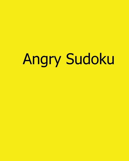 Angry Sudoku : Easy to Read, Large Grid Sudoku Puzzles (Paperback)