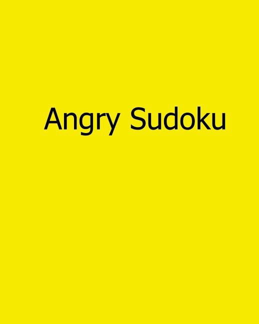 Angry Sudoku : Easy to Read, Large Grid Sudoku Puzzles (Paperback)