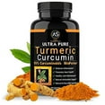 thumbnail image 1 of Angry Supplements Ultra Pure Turmeric Curcumin 95% Curcuminoids All-Natural Capsules (60 Count), 1 of 4