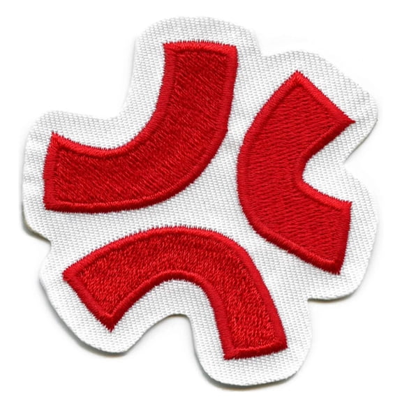 Angry Symbol Patch Anime Emoji Embroidered Iron On