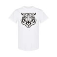 thumbnail image 1 of Angry Tiger Face Design T-Shirt Men -Image by Shutterstock, Male Large, 1 of 2