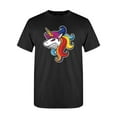 thumbnail image 1 of Angry Unicorn Head Design T-Shirt Men -Image by Shutterstock, Male Medium, 1 of 4