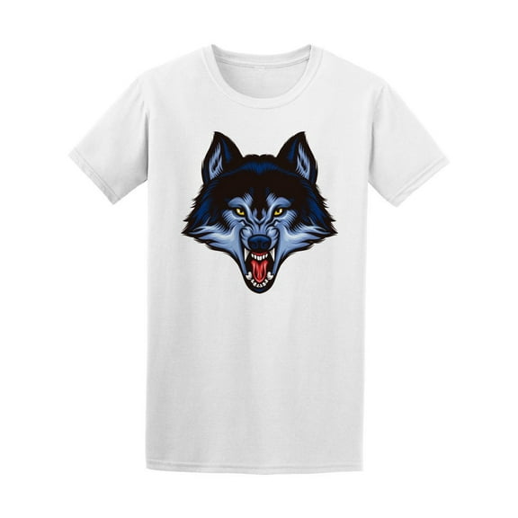 Angry Wolf Head Tee Men's -Image by Shutterstock